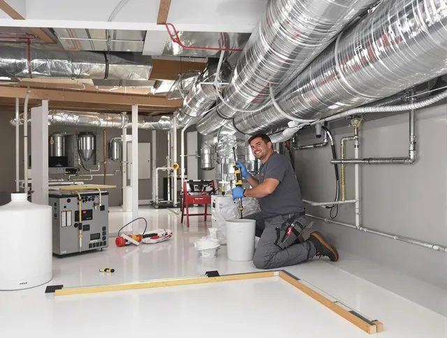 Professional duct sealing service by Acushnet Air Duct Cleaning in Acushnet